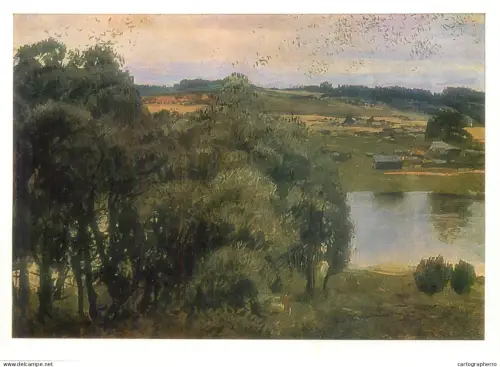 A5556 Paintings Sergei Gerasimov Mozhayskiye landscape