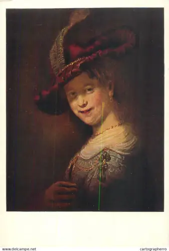A5556 Paintings REMBRANDT SASKIA AS A GIRLS