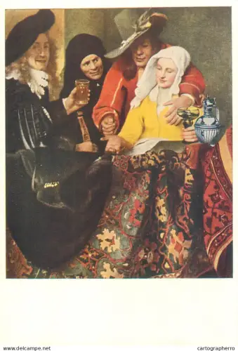 A5556 Paintings Ian Vermeer at the matchmaker