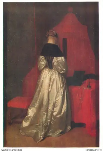 A5556 Paintings Gerard ter Borch Lady in White Satin