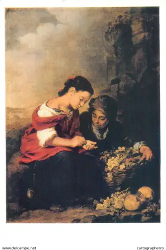 A5556 Paintings Bartolome Esteban Murillo the little fruitener