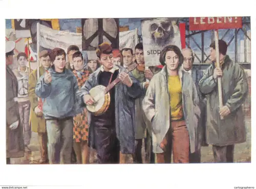 A5556 Paintings Heinz Wagner Easter March