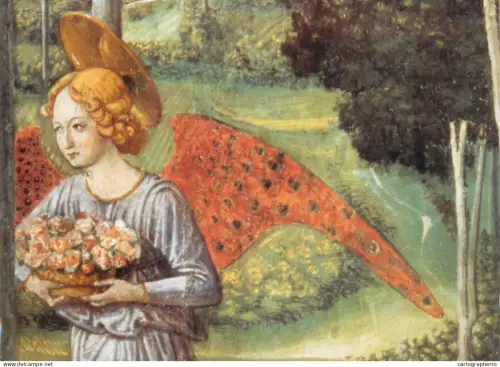 A5531 Paintings The angel with red wings