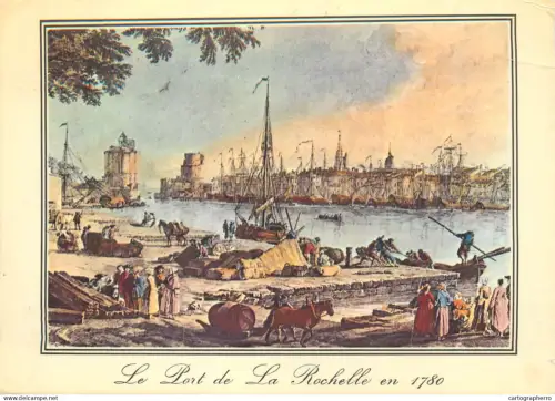 A5531 Paintings The port of La Rochelle France
