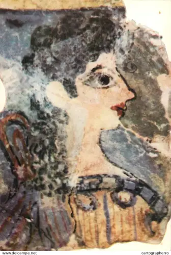 A5531 Paintings Greek frescoes and painting La Parisienne