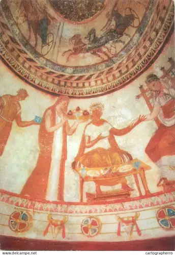 A5531 Paintings Fresco Thracian Tomb of Kazanlak