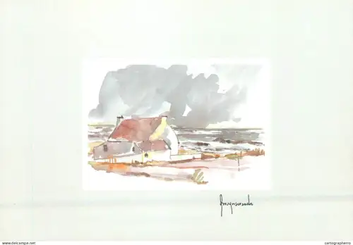 A5518 Paintings J. Bruynseraede house in France