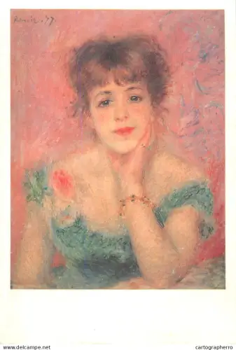 A5518 Paintings Auguste Renoir Portrait de Jeanne Samary