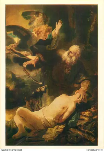 A5518 Paintings REMBRANDT Abraham Sacrifice 1635