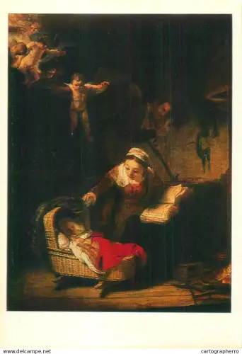 A5518 Paintings REMBRANDT The Holy family 1645