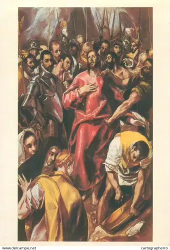 A5518 Paintings El Greco The Disrobing of Christ