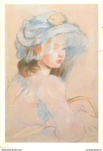 A5518 Paintings BERTE MORISOT young girl with a basket