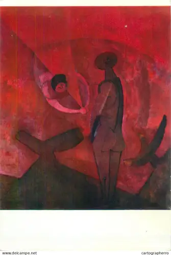 A5518 Paintings Rufino Tamayo unesco - Prometheus Bringing Fire to Man