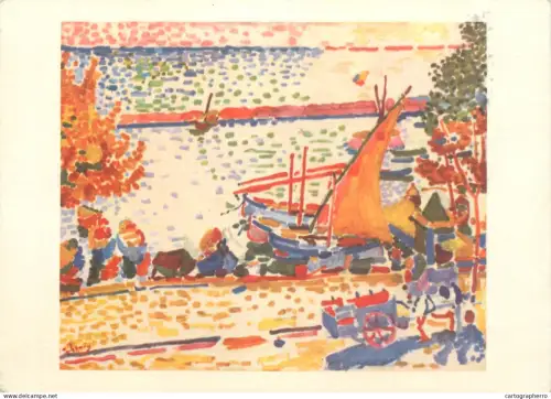 A5518 Paintings Derain the port of Colioure