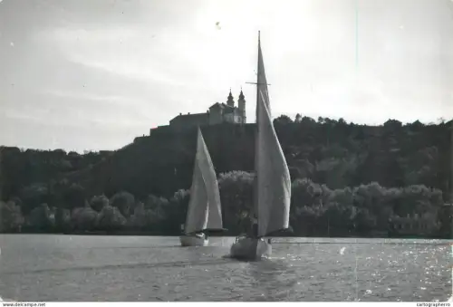 A5513 Hungary Tihany Abatia benedicta de pe lacul Balaton