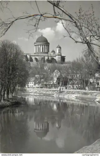 A5513 Hungary Esztergom Basilica oglindita in dunare