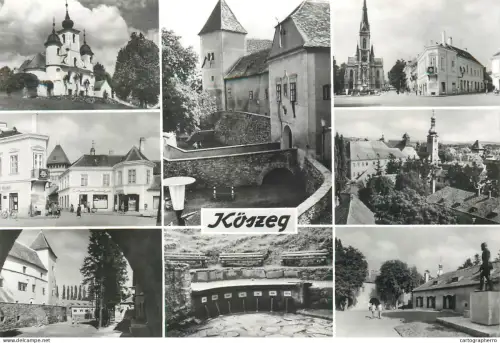 A5513 Hungary Koszeg biserica calvarului castel jurisics