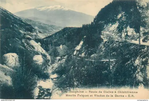 A5834 France Dauphine Route de la Clelles a Chichilianne
