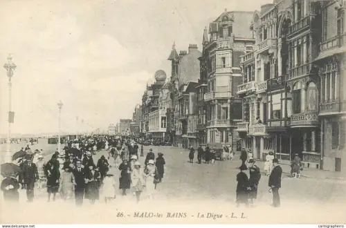 A5834 France Malo les Bains La Digue
