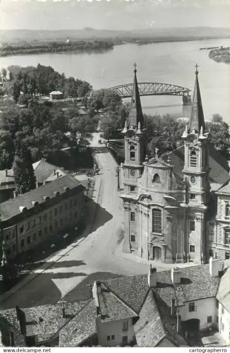 A5513 Hungary Esztergom podul Maria Valeria biserica Ignatiu