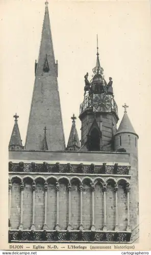 A5833 France Dijon Eglise Notre Dame L'Horologe