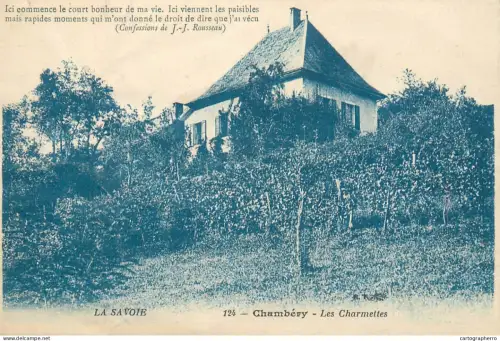 A5833 France Chambery (Savoie) Les Charmettes