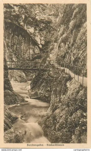 A5833 Germany Berchtesgaden Almbachklamm
