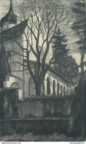 A5833 Germany Beuron Abteikirche mit Vorhalle