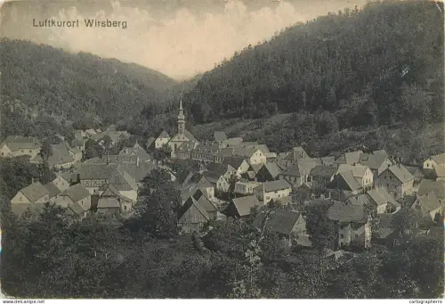 A5833 Germany Luftkurort Wirsberg panorama