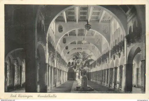 A5833 Germany Bad Kissingen Wandelhalle
