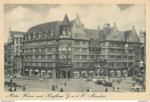 A5833 Germany Munchen "Hertie" Waren und Kaufhaus
