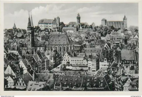 A5833 Germany Nurnberg panoramic view