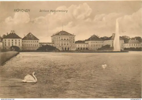 A5833 Germany Munchen Schloss Nymphenburg
