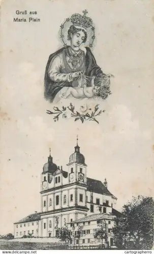 A5832 Austria Gruss aus Maria Plain Wallfahrtskirche