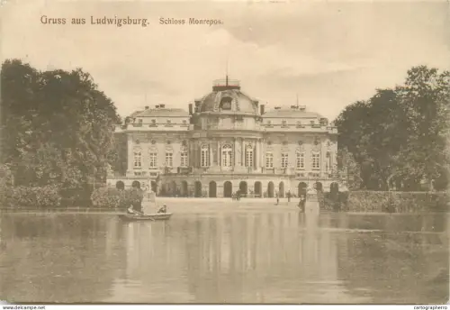 A5832 Germany Gruss aus Ludwigsburg Schloss Monrepos