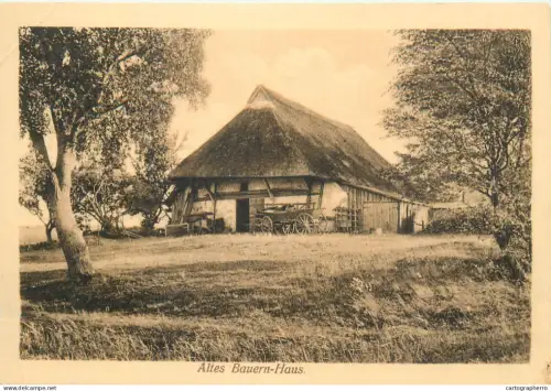 A5832 Altes Bauern Haus typical for Mecklenburg-Vorpommern Germany