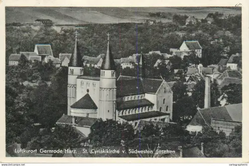 A5832 Germany Gernrode / Harz St Cyriakikirche