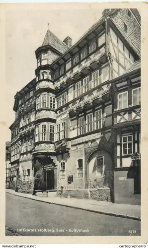 A5832 Germany Luftkurort Stolberg / Harz Kulturhaus