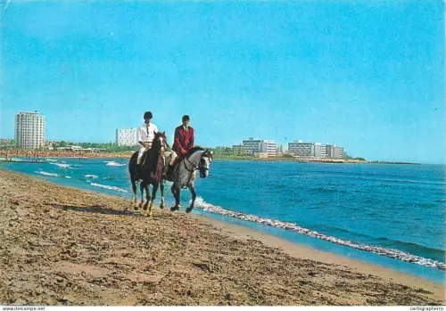 A5734 Romania Mangalia echitate malul marii