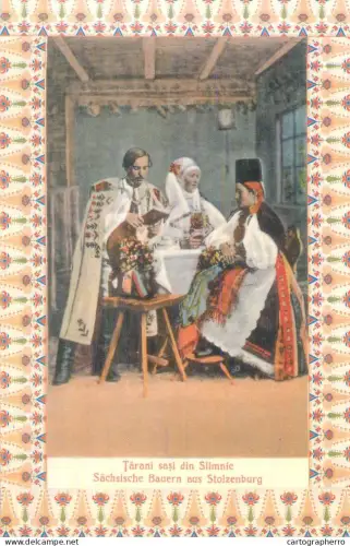 A5533 Romania Slimnic port national sasesc 1900