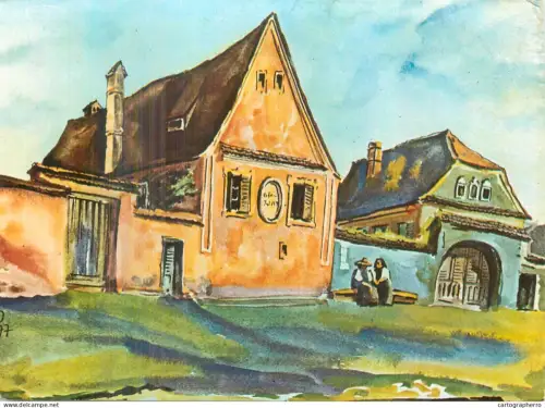 A5533 Romania Daia Sibiu casa taraneasca Dancu Juliana