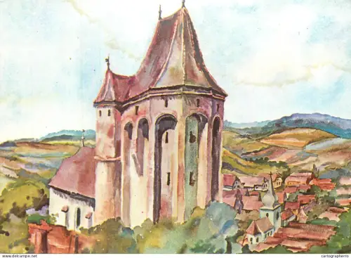 A5533 Romania Buzd Biserica fortificata Dancu Juliana