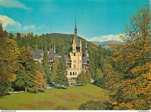 A5532 Romania Sinaia Peles toamna
