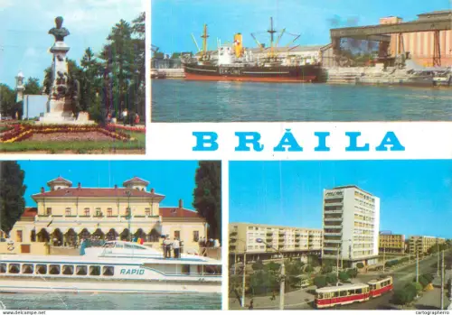 A5532 Romania Braila port lac sarat