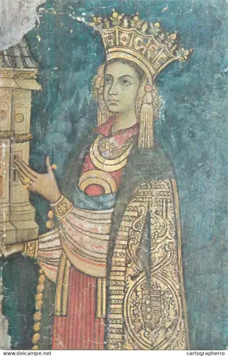 A5537 Romania Curtea de Arges portul Doamnei Ruxandra