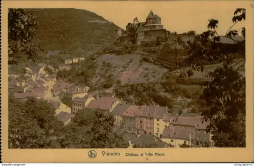 A5885 Luxembourg Vianden Chateau et Ville Haute