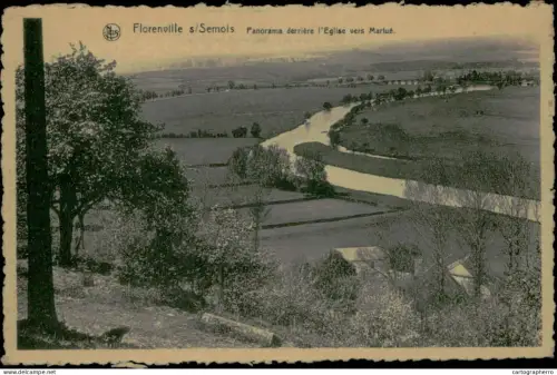 A5885 Belgium Florenville sur Semois vue generale