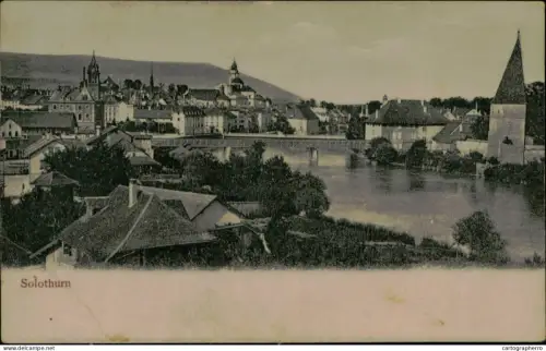 A5885 Switzerland Solothurn vue generale