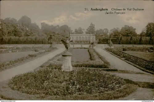 A5885 Belgium Auderghem Chateau de Val Duchesse Jardin Francais