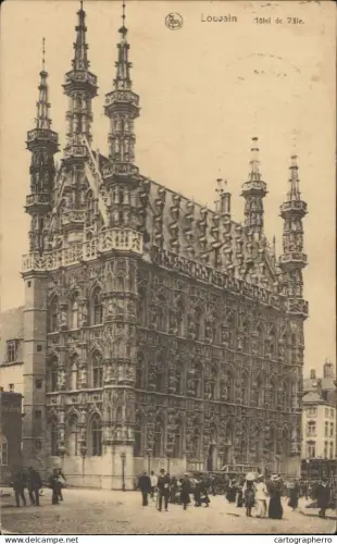 A5867 Belgium Leuven Hotel de Ville